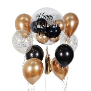 Bouquet Burbuja Látex y Confetis HB GB205