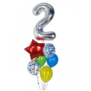 Bouquet Número Edad 2 años B417