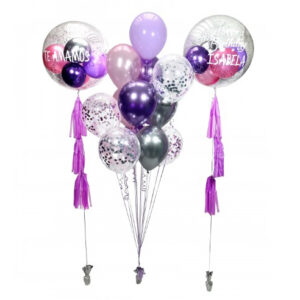 Bouquet Burbujas Happy Birthday B287