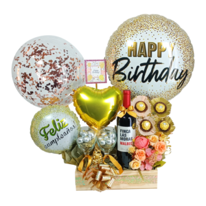 Arreglo de Mesa Happy Birthday GA99