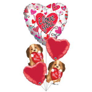 Bouquet Amor con Perrito B96