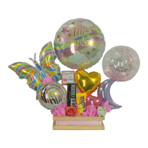 Arreglo de Mesa Feliz Cumpleaños GA121