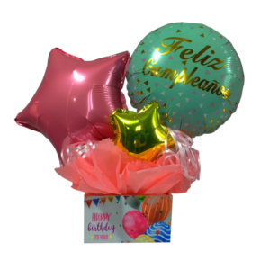 Arreglo de Mesa Chico Feliz Cumpleaños GA127