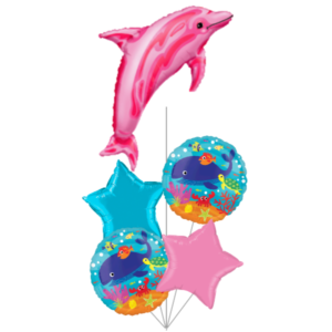 Bouquet Delfin Rosa GB823-1