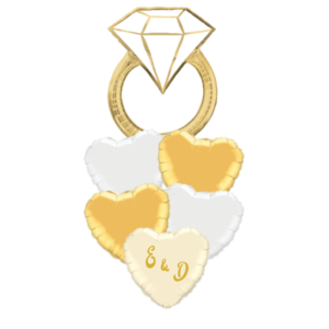 Bouquet Anillo Compromiso GB859