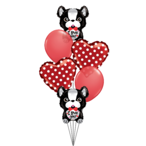 Bouquet French Bulldog Amor GB882