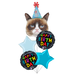 Bouquet Gato Feliz Cumpleaños GB1130