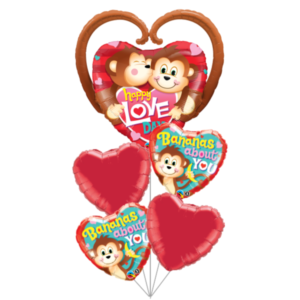 Bouquet Happy Love Day Monkeys GB1153