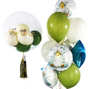 Bouquet Burbuja  y Bouquet de látex y Metálicos GB1192