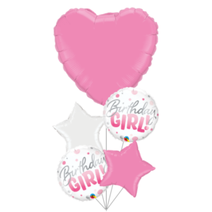 Bouquet Metálico Birthday Girl Pink GB1145