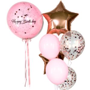 Bouquet con Burbuja Personalizable GB1287